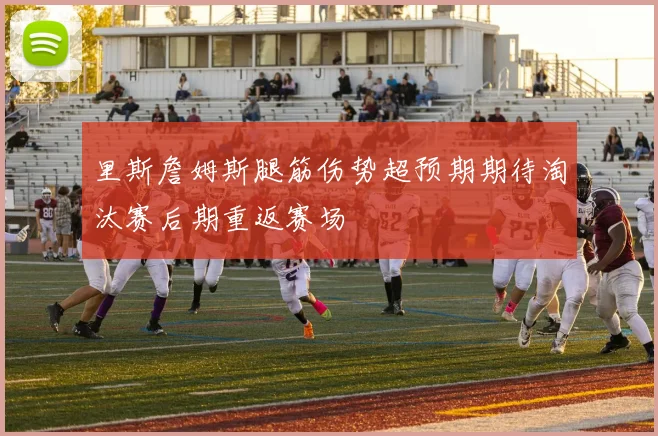 里斯詹姆斯腿筋伤势超预期期待淘汰赛后期重返赛场